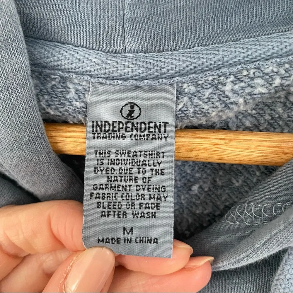 Chatham Cape Cod Blue Oversized Hoodie Sweatshirt Medium - Picture 2 of 5